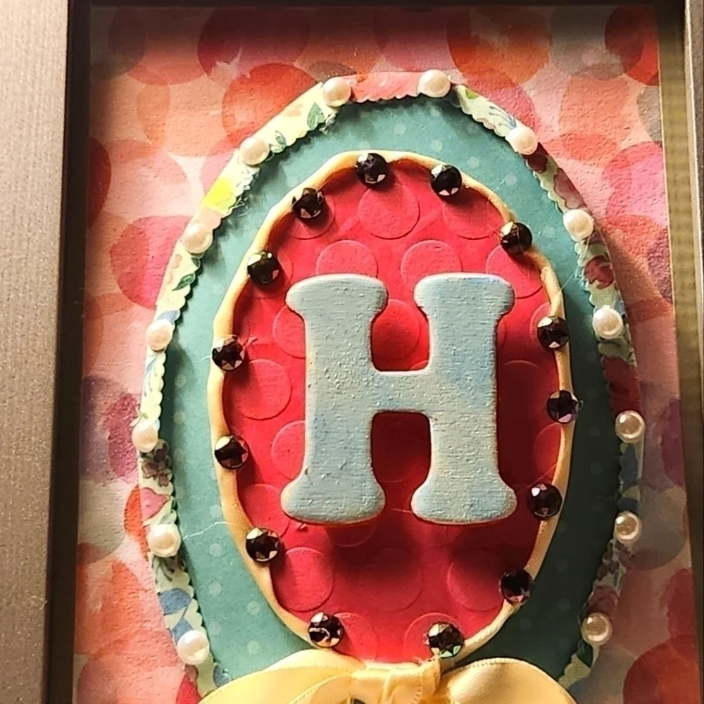 Hand Crafted 3D Initials 